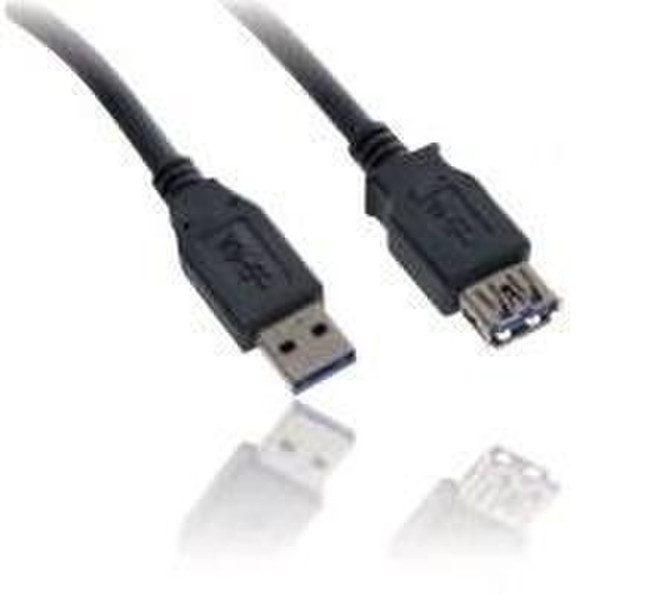 Schwaiger CK1533 531 3м USB A USB A Черный кабель USB