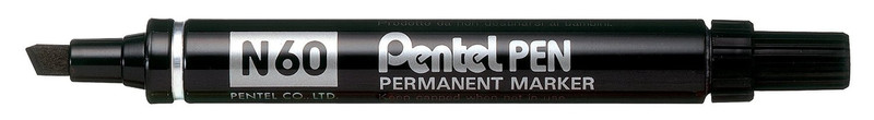 Pentel N60 Schwarz 12Stück(e) Permanent-Marker
