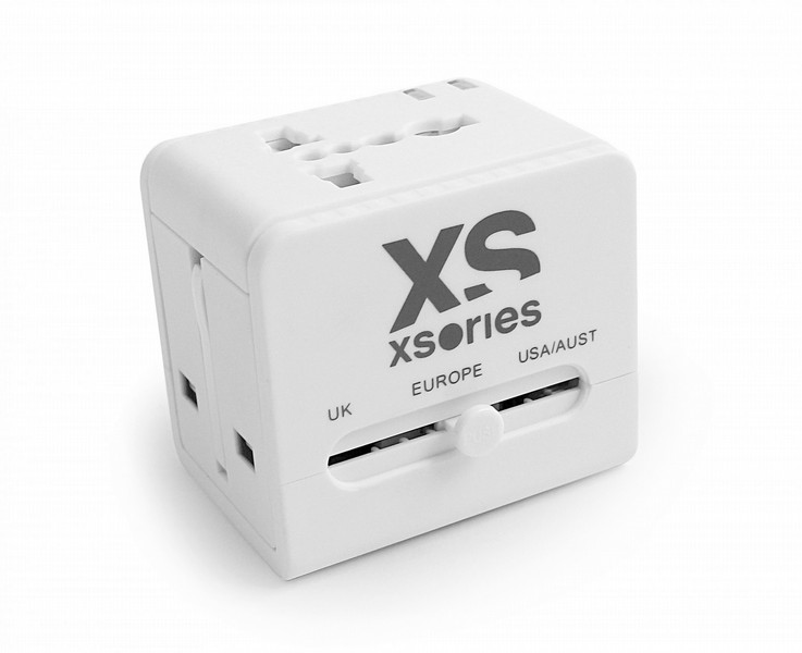 XSories ROAMX CUBE Универсальный Универсальный Белый адаптер сетевой вилки
