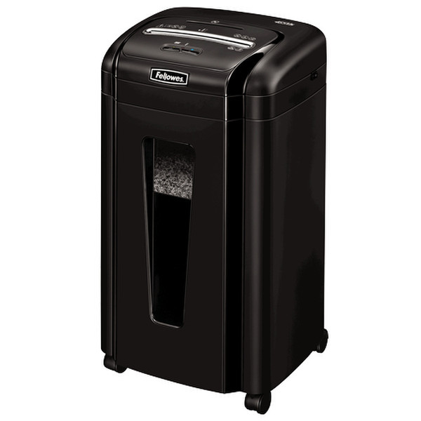 Fellowes Powershred 465Ms Micro-cut shredding 56дБ Черный измельчитель бумаги