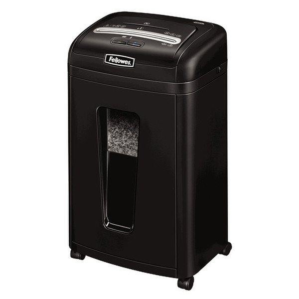 Fellowes Powershred 455Ms Micro-cut shredding 56дБ Черный измельчитель бумаги