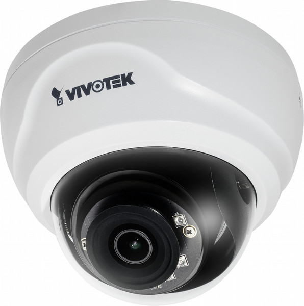 VIVOTEK FD8169 IP security camera Innenraum Kuppel Schwarz, Weiß Sicherheitskamera