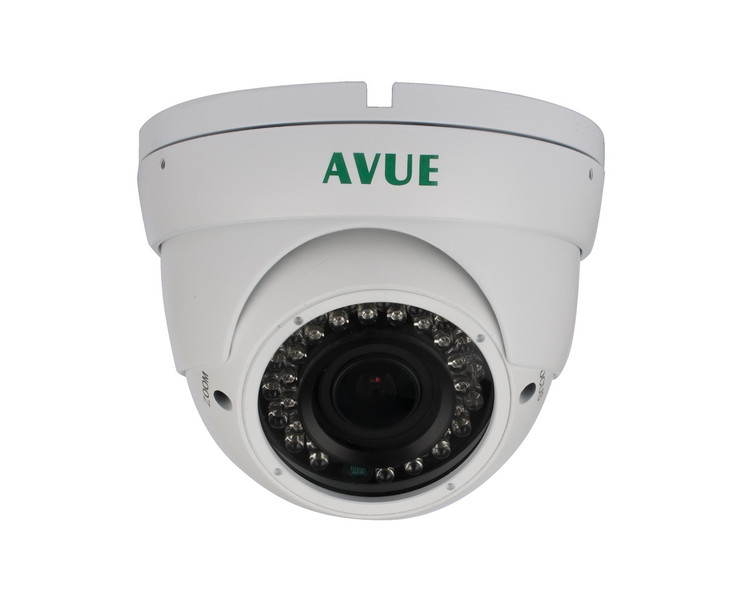 AVUE AV676PIRW CCTV security camera Kuppel Weiß Sicherheitskamera