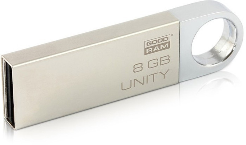 Goodram Unity 8GB 8GB USB 2.0 Metallic USB flash drive