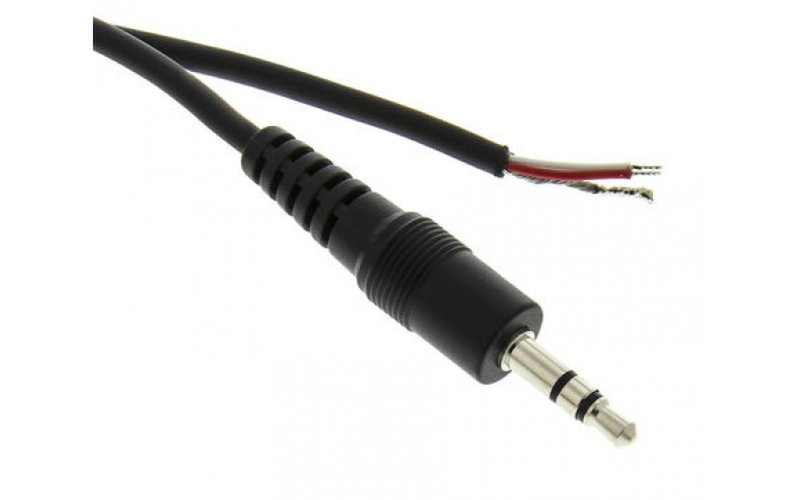 Mercodan 239043 3м 2.5mm Черный аудио кабель