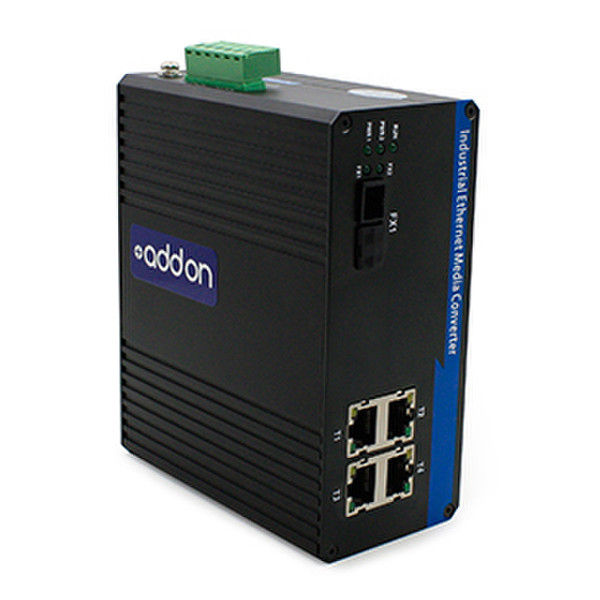 Add-On Computer Peripherals (ACP) ADD-IFMC-BXD-1SC4 100Mbit/s 1550nm Single-mode Black network media converter