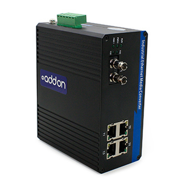 Add-On Computer Peripherals (ACP) ADD-IFMC-LX-2ST4 100Mbit/s 1310nm Single-mode Black network media converter