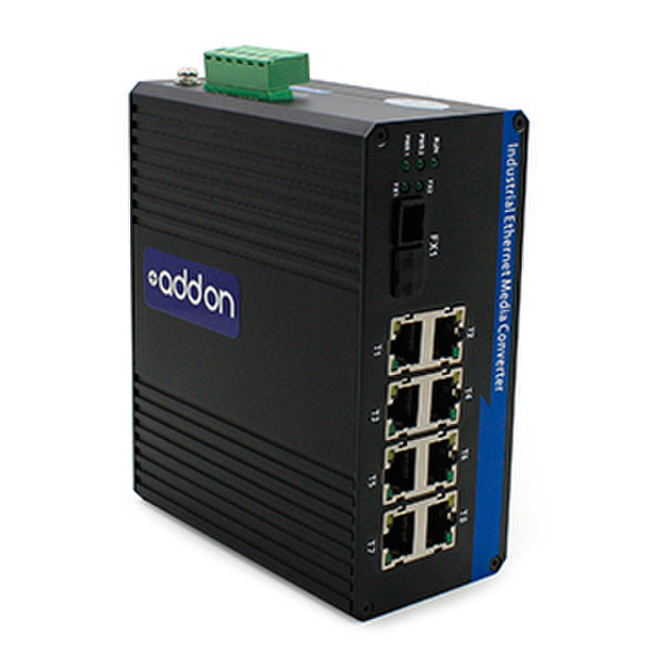 Add-On Computer Peripherals (ACP) ADD-IGMC-BXD-1SC8 1000Mbit/s 1550nm Single-mode Black network media converter