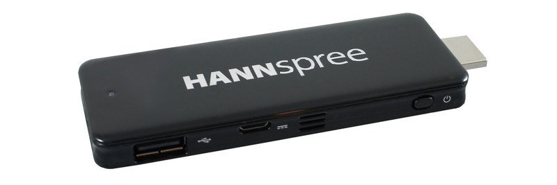 Hannspree Micro PC Z3735F 1.33ГГц Windows 8.1 Черный