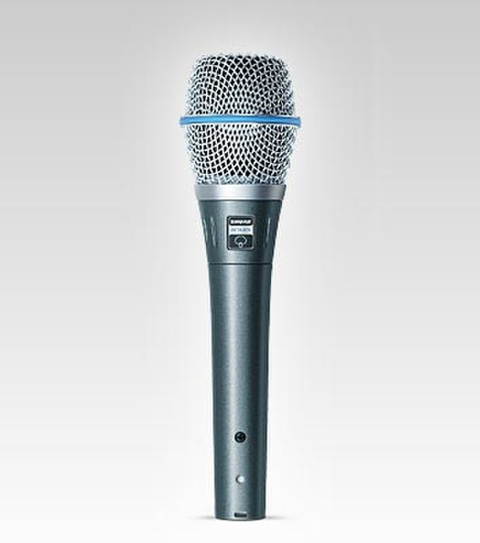 Shure BETA 87A Studio microphone Verkabelt Schwarz, Silber