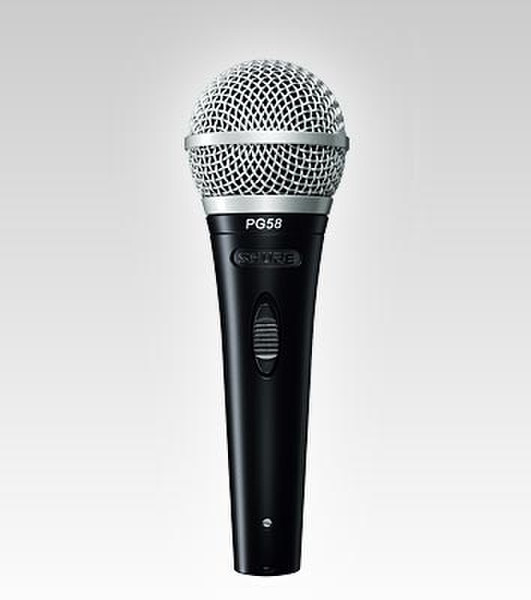 Shure PG58 Studio microphone Проводная Черный