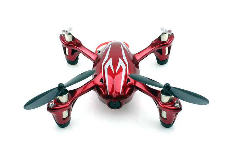 Hubsan H107C 4rotors Red,White camera drone