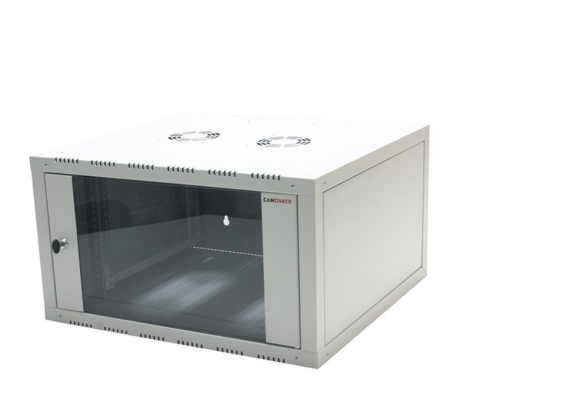 LogiLink W06E66G Wall mounted Grey rack