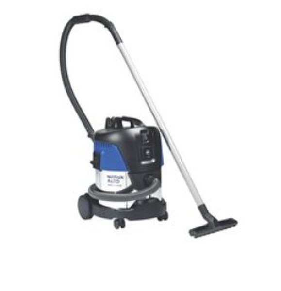Nilfisk AERO 21-21 PC INOX Drum vacuum cleaner 20L 1250W Black,Blue,Stainless steel