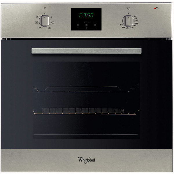 Whirlpool AKP 446/IX Electric oven A Schwarz, Edelstahl Backofen