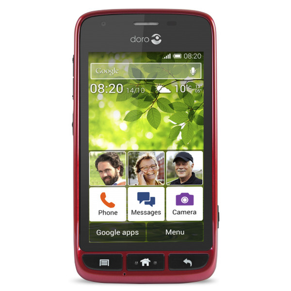 Doro Liberto 820 Mini Черный, Красный смартфон