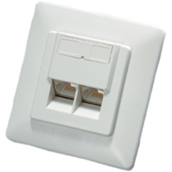 ROLINE 25.16.8492-20 2 x RJ-45 White socket-outlet