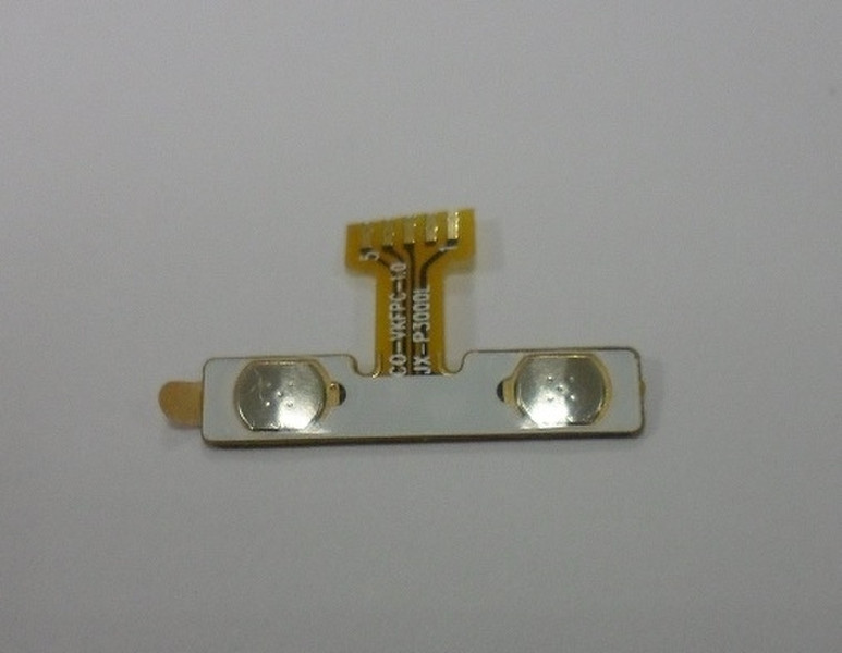 Phoenix Technologies VBFPCP3000 Volume button flex cable Cеребряный, Желтый 1шт запасная часть мобильного телефона