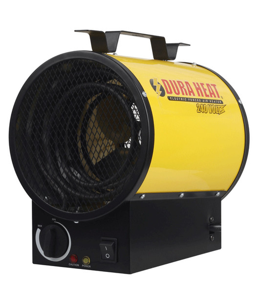 World Marketing of America EUH4000 Ceiling,Floor,Wall 4000W Black,Yellow Fan electric space heater