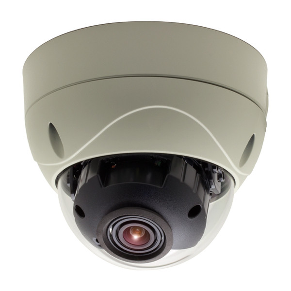 KT&C KPC-HDV122M CCTV security camera Outdoor Kuppel Weiß Sicherheitskamera