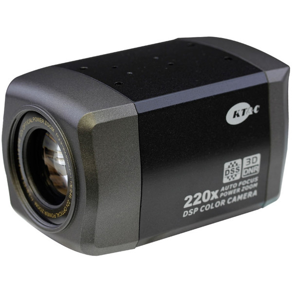 KT&C KPC-ZAK220NH CCTV security camera Innen & Außen Box Schwarz, Grau Sicherheitskamera