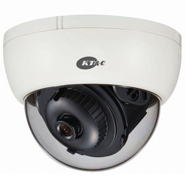 KT&C KPC-DSP81NUW CCTV security camera Innenraum Kuppel Weiß Sicherheitskamera