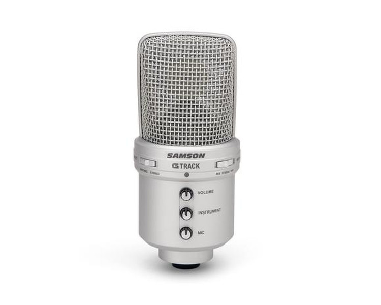 Samson G-TRACK Studio microphone Проводная Серый