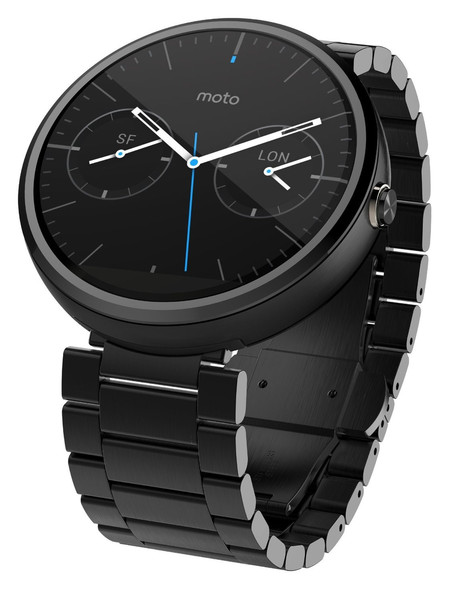 Motorola Moto 360 1.56Zoll LCD 124g dunkel-metallic Smartwatch