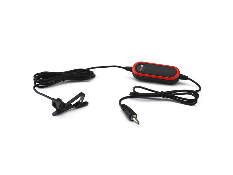 Replay XD 40-RPXD-EXT-MIC Digital camcorder microphone Wired Black,Red microphone
