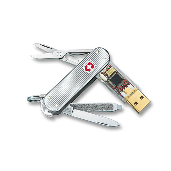 Victorinox 5302G16 16ГБ USB 2.0 Тип -A Cеребряный USB флеш накопитель