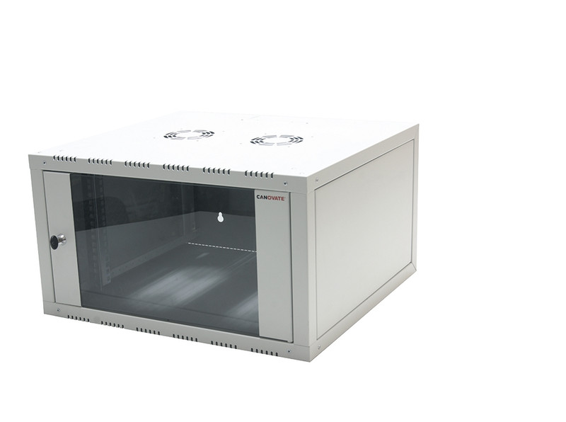 LogiLink W12E66G Wall mounted Grey rack