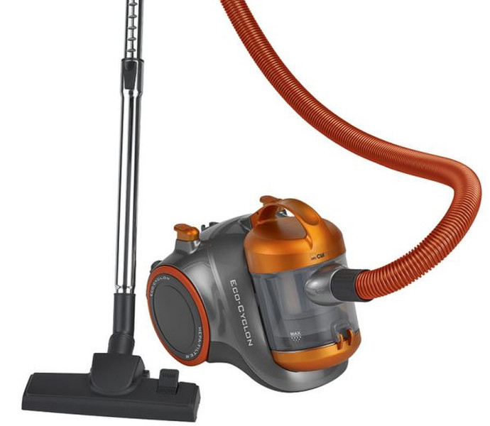 Clatronic BS 1293 Upright vacuum cleaner 1000W Grey,Orange