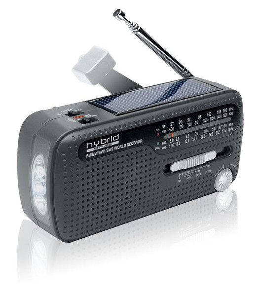 Muse MH-07 DS Tragbar Analog Schwarz Radio