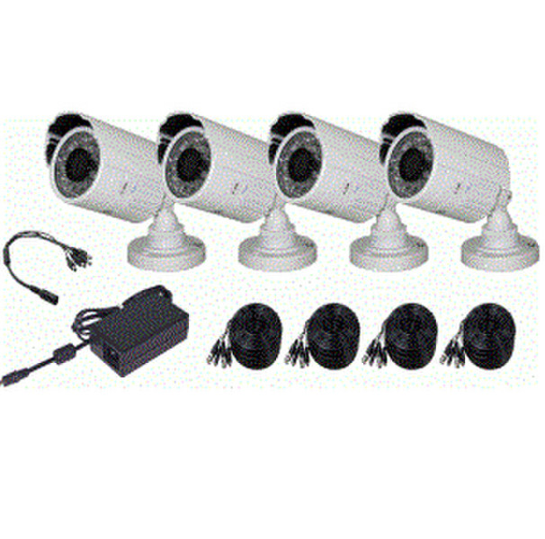 eSecure ESQ15124 CCTV security camera Innen & Außen Geschoss Weiß Sicherheitskamera