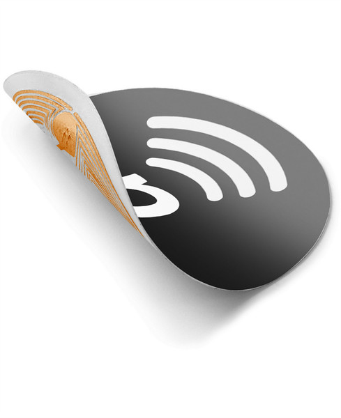 Cellularline NFCTAG4 4Stück(e) Schwarz, Weiß RFID-Etikett