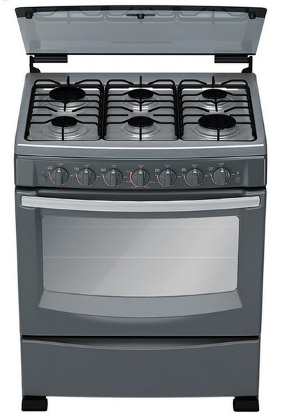 Whirlpool AF7320J Freestanding Gas hob Platinum cooker