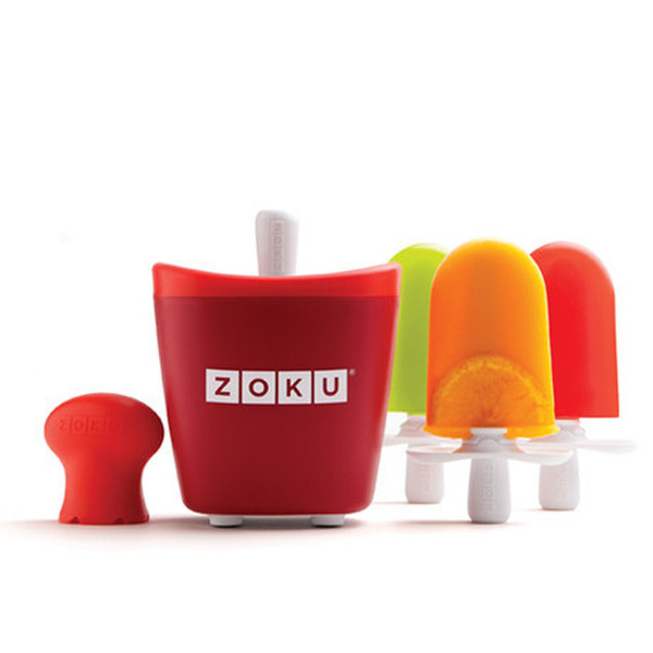 Zoku ZK110 3Stück(e) Rot Form für Eis am Stiel