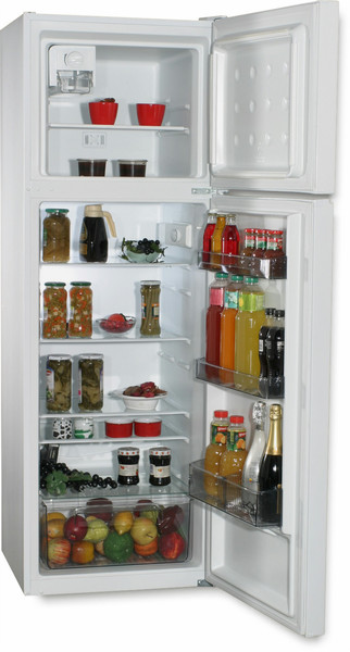 ROMMER F 371 A+ freestanding 244L 76L A+ White fridge-freezer