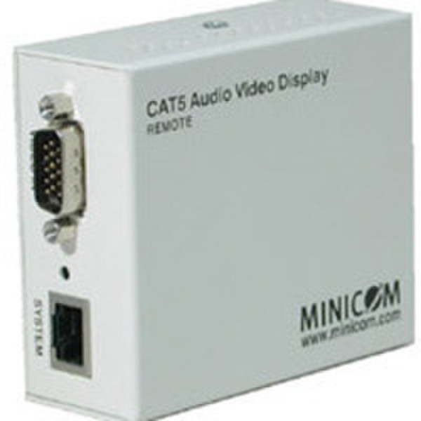C2G Minicom Cat5 Audio/Video Display Powered Remote Tastatur/Video/Maus (KVM)-Switch