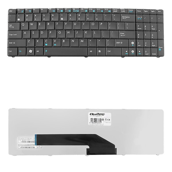 Qoltec 7371.ASUS_K50 Keyboard notebook spare part