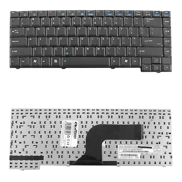 Qoltec 7192.AS-F5 Keyboard notebook spare part