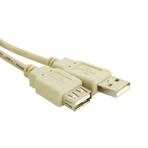 Qoltec USB A - USB A M/F 3m