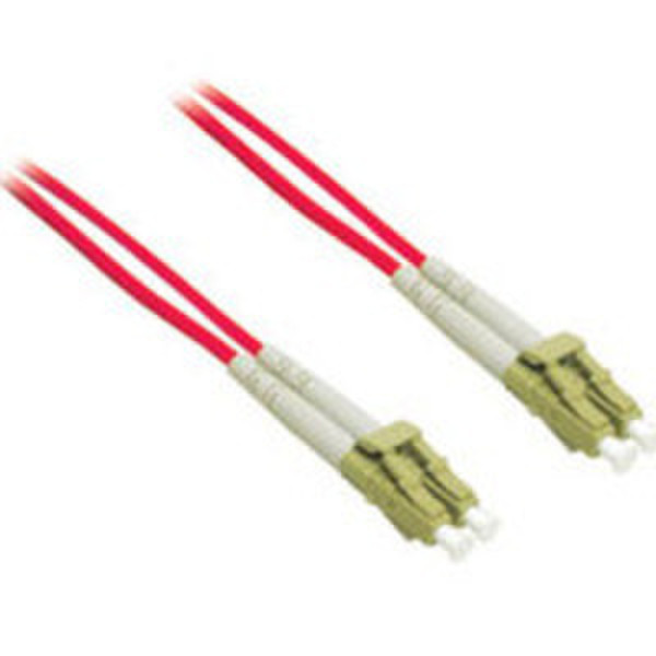 C2G 1m LC/LC Duplex 62.5/125 Multimode Fiber Patch Cable 1m Rot Glasfaserkabel