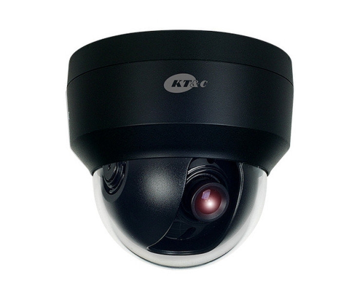 KT&C KPC-DI36NB CCTV security camera Innenraum Kuppel Schwarz Sicherheitskamera