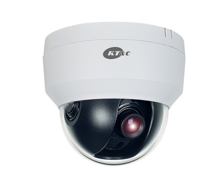 KT&C KPC-DI36NW CCTV security camera Innenraum Kuppel Weiß Sicherheitskamera