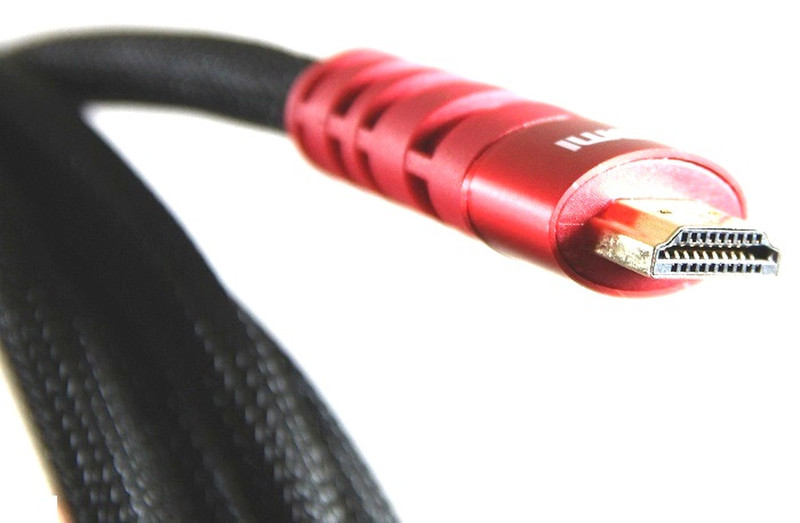 VCOM HDMI 1.8 m 1.8м HDMI HDMI Черный, Красный HDMI кабель