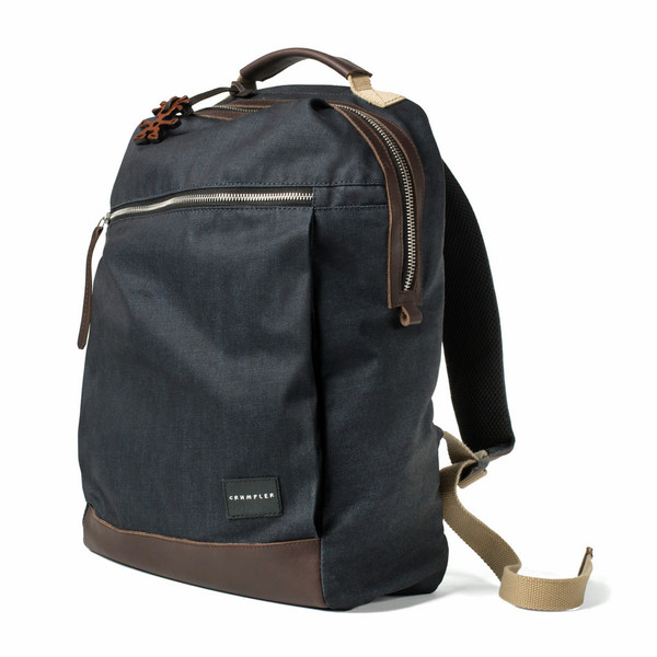 Crumpler BEBBP-001 Denim,Leather,Nylon Blue,Brown backpack