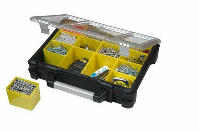 Stanley 1-93-293 Black,Transparent,Yellow tool box
