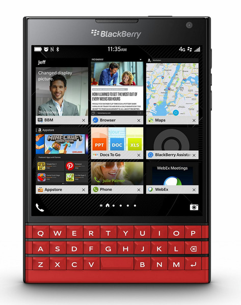 BlackBerry Passport 4G 32ГБ Красный