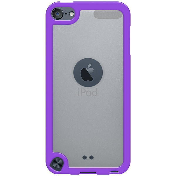 Amzer SlimGrip Cover case Пурпурный, Прозрачный